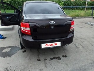 2013 Lada (ВАЗ) Granta I, коричневый, 525000 рублей, вид 3