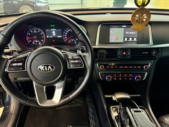 2019 Kia Optima IV Рестайлинг, синий, 2350000 рублей - вид 6