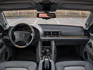 1996 Mercedes-Benz S-Класс 600 III (W140) Рестайлинг, чёрный, 10800000 рублей, вид 4