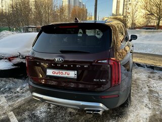 2020 Kia Telluride I, красный, 4100000 рублей, вид 4