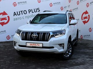 2018 Toyota Land Cruiser Prado 150 Series Рестайлинг 2, белый, 6400000 рублей, вид 2