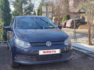 2011 Volkswagen Polo V, синий, 480000 рублей, вид 3