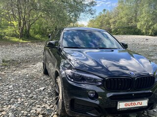 2017 BMW X6 40d II (F16), чёрный, 3650000 рублей, вид 3