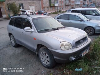 2004 Hyundai Santa Fe I, серебристый, 650000 рублей, вид 2