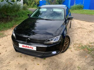 2013 Volkswagen Jetta VI, чёрный, 1000000 рублей, вид 2