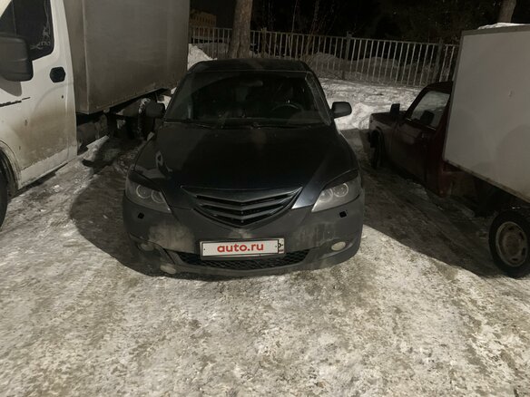 2008 Mazda 3 I (BK) Рестайлинг, серый, 850000 рублей - вид 1