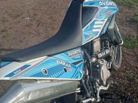 2020 Avantis Dakar 250, синий, 205000 рублей, вид 5