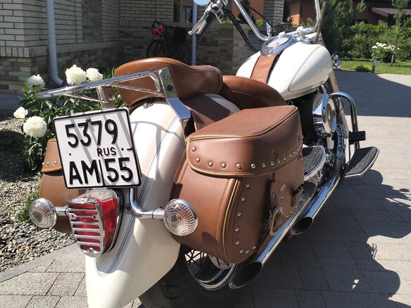 2001 Yamaha XVS1100, белый, 535000 рублей - вид 2