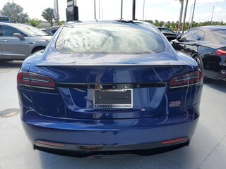 2023 Tesla Model S Plaid I Рестайлинг 2, синий, 12618194 рублей, вид 4