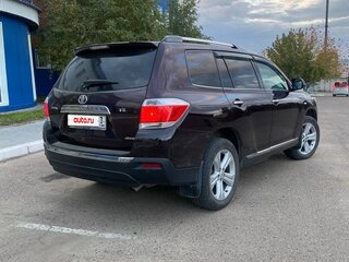 2012 Toyota Highlander II (XU40) Рестайлинг, пурпурный, 2449000 рублей, вид 4
