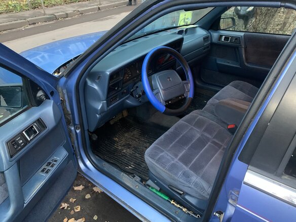 1992 Plymouth Acclaim, фиолетовый, 300000 рублей - вид 6