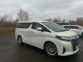 2019 Toyota Alphard III Рестайлинг, белый, 3300000 рублей, вид 4