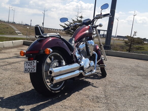 2010 Honda VT 1300CX Fury, пурпурный, 695000 рублей - вид 7