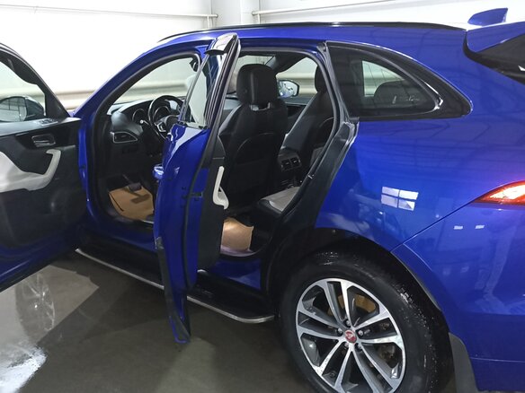 2017 Jaguar F-Pace I, синий, 2950000 рублей - вид 6