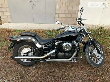 2001 Yamaha XVS400 Drag Star, чёрный, 380000 рублей, вид 1