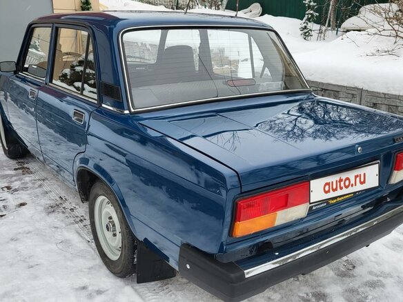 2008 Lada (ВАЗ) 2107, синий - вид 2
