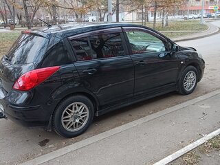 2007 Nissan Tiida I, чёрный, 700000 рублей, вид 1