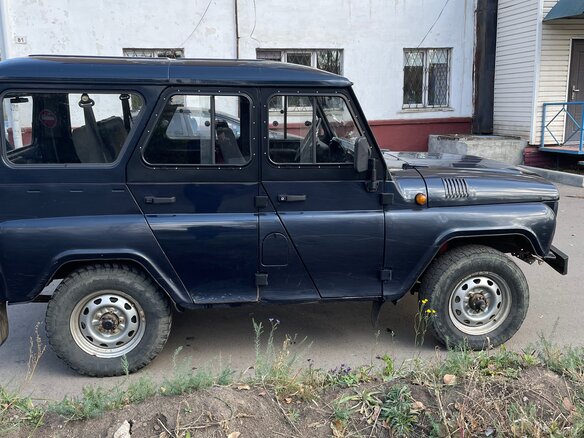 2006 УАЗ Хантер 315195, синий, 600000 рублей - вид 3