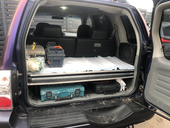 2003 Suzuki Grand Vitara I Рестайлинг, фиолетовый, 900000 рублей - вид 5