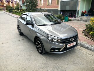2019 Lada (ВАЗ) Vesta I, серый, 990000 рублей, вид 2