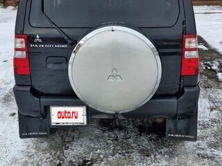 2011 Mitsubishi Pajero Mini II, чёрный, 800000 рублей, вид 5