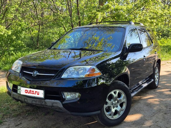 2001 Acura MDX I, чёрный, 1200000 рублей - вид 1