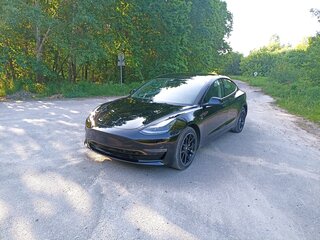 2022 Tesla Model 3 Long Range I, чёрный, 3700000 рублей, вид 3