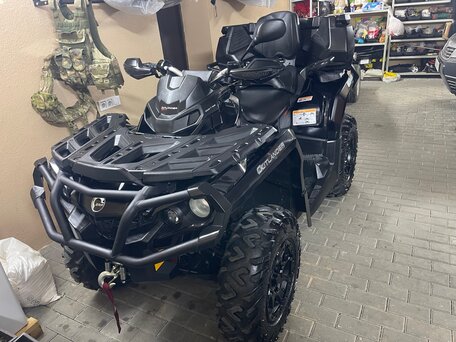 2017 BRP Can-Am Outlander Max XT-P 1000R, чёрный, 1800000 рублей, вид 1