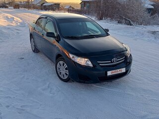 2009 Toyota Corolla X (E140, E150), чёрный, 1100000 рублей, вид 3