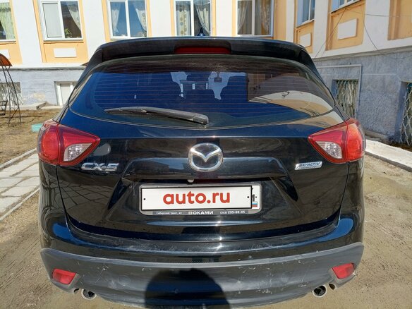 2015 Mazda CX-5 I Рестайлинг, чёрный, 1850000 рублей - вид 2