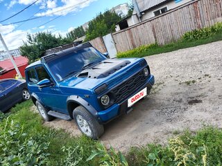 2002 Lada (ВАЗ) 2121 (4x4) I Рестайлинг, синий, 420000 рублей, вид 1