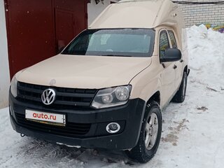 2012 Volkswagen Amarok I, бежевый, 1400000 рублей, вид 1