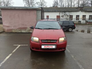 2007 Chevrolet Aveo I, красный, 220000 рублей, вид 2