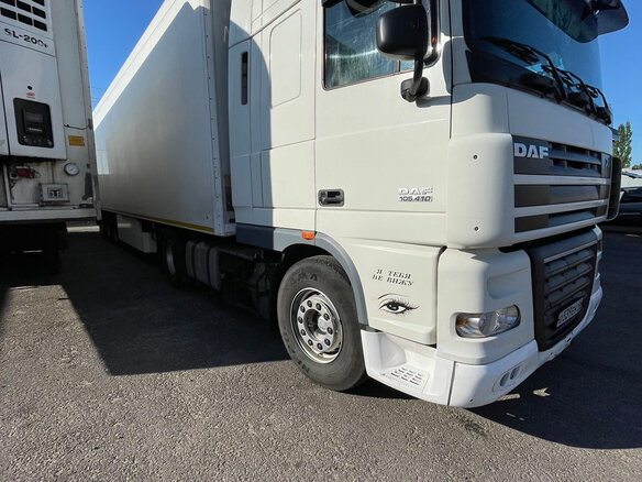 2012 DAF XF 105, белый, 2000000 рублей - вид 3