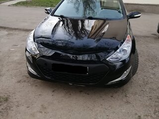2011 Hyundai Sonata VI (YF), чёрный, 1200000 рублей, вид 1