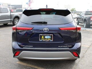2024 Toyota Highlander IV (XU70), синий, 9566738 рублей, вид 5