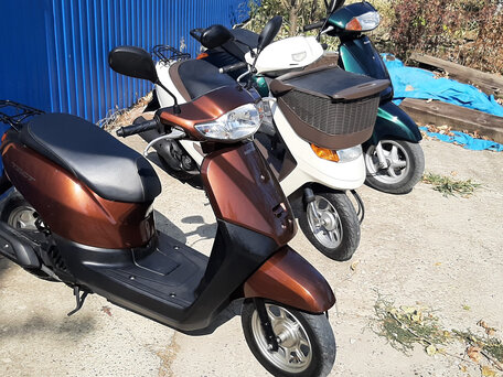 2016 Honda Tact, коричневый, 115000 рублей, вид 2