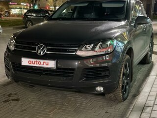 2010 Volkswagen Touareg II, чёрный, 1650000 рублей, вид 1