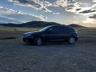 2008 Mazda 3 I (BK) Рестайлинг, чёрный, 900000 рублей, вид 1
