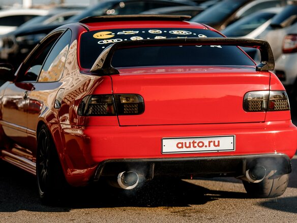 1995 Honda Civic V, красный, 4000000 рублей - вид 9