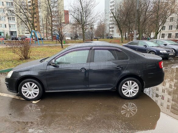 2008 Volkswagen Jetta V, чёрный, 699000 рублей - вид 7