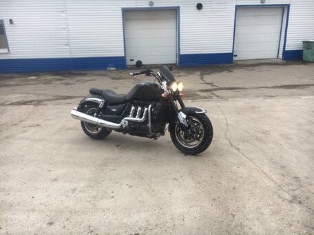 2013 Triumph Rocket 3, чёрный, 1400000 рублей, вид 5