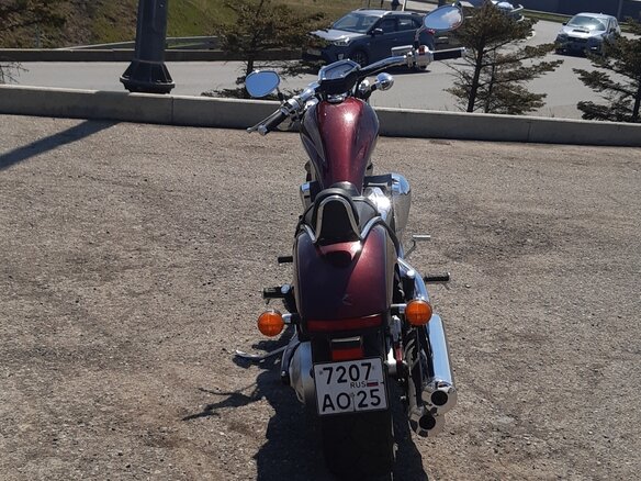 2010 Honda VT 1300CX Fury, пурпурный, 695000 рублей - вид 6