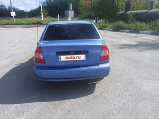 2006 Hyundai Accent ТагАЗ II, фиолетовый, 360000 рублей, вид 5