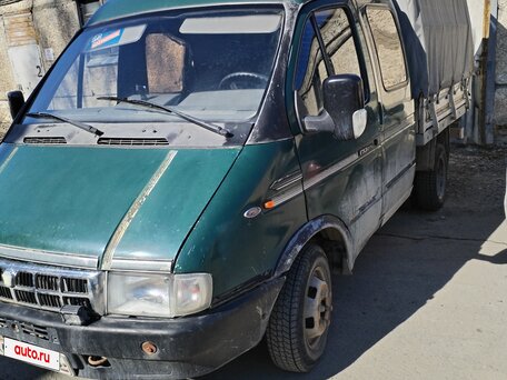 1998 ГАЗ ГАЗель (33023/330273) Фермер, зелёный, 165000 рублей, вид 1
