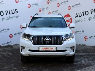 2018 Toyota Land Cruiser Prado 150 Series Рестайлинг 2, белый, 6400000 рублей, вид 1