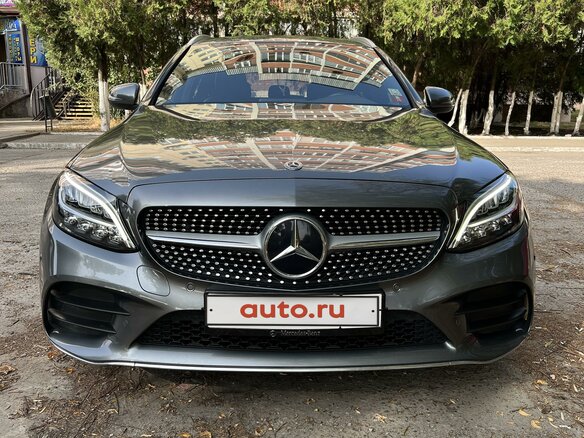 2019 Mercedes-Benz C-Класс 180 d IV (W205) Рестайлинг, серый, 2850000 рублей - вид 1