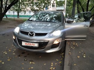 2010 Mazda CX-7 I Рестайлинг, серебристый, 1399000 рублей, вид 2