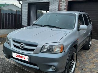 2004 Mazda Tribute I Рестайлинг, серебристый, 1090000 рублей, вид 1