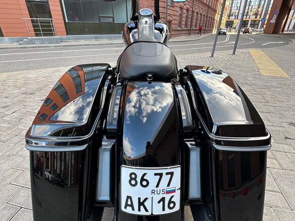 2021 Harley-Davidson Road King, чёрный, 4500000 рублей - вид 12